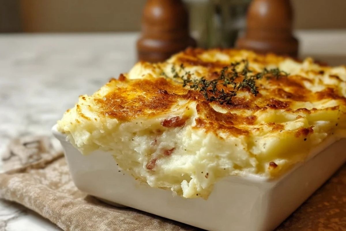 Wunderschöne Kartoffelauflauf