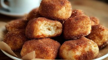 Zimt Zucker Keks Bällchen