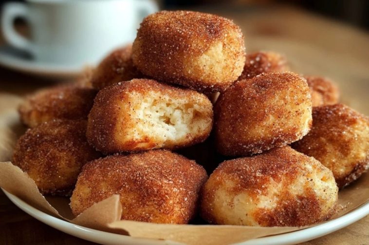 Zimt Zucker Keks Bällchen