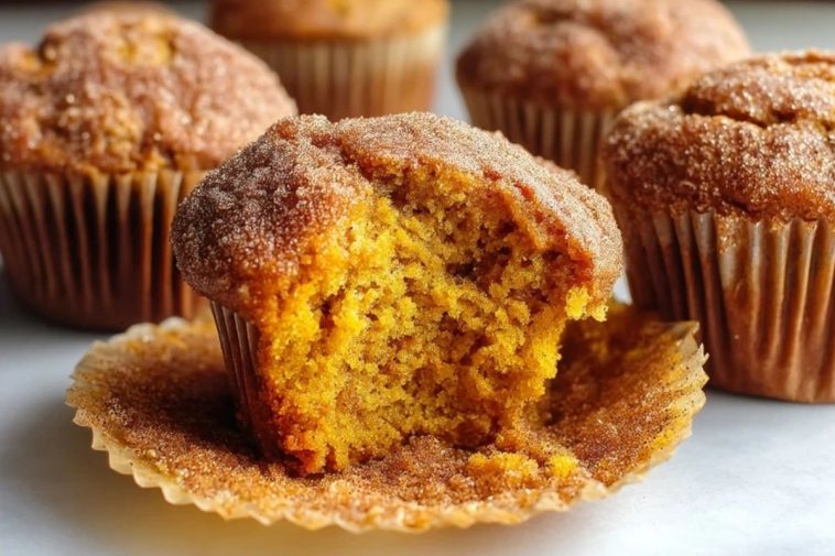 Zimt-Zucker Kürbis Muffins